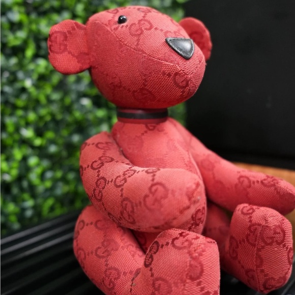 Auth Rare Gucci Bear in Red - Picture 3 of 5